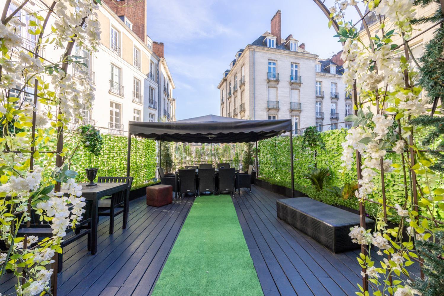 Terrasse Royale Au Coeur De Nantes Apartment Luaran gambar